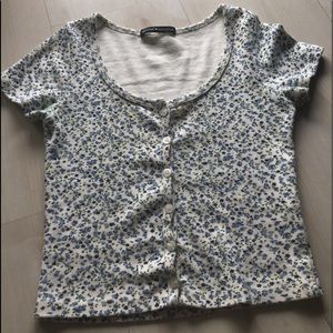 Brandy Melville Floral Top